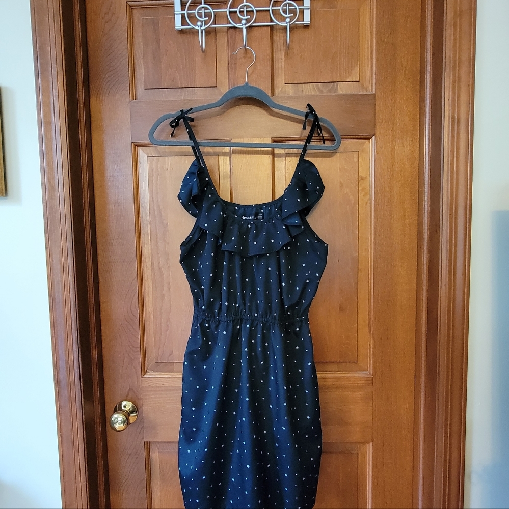 By Corpus/ Urban Outfitters navy and white star dress